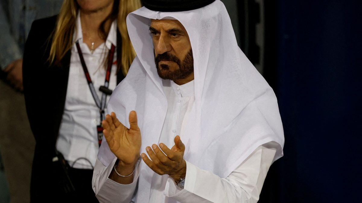 FIA president Mohammed Ben Sulayem. Reuters FIA president Mohammed Ben Sulayem. Reuters