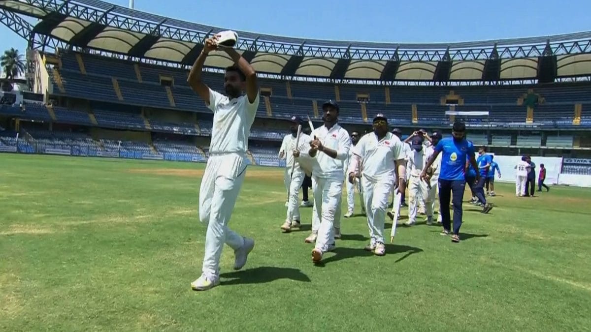 Dominant Mumbai Defeat Vidarbha By 169 Runs To Clinch Record 42nd Ranji ...