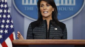 Nikki Haley. AP