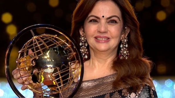 Nita Ambani conferred with Miss World Foundation’s Humanitarian Award