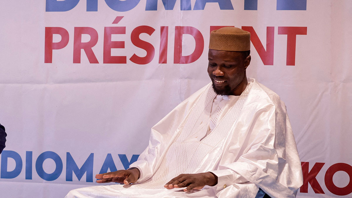 Senegalese prime minister Ousmane Sonko. Reuters File Senegalese prime minister Ousmane Sonko. Reuters File