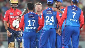 Punjab Kings beat Delhi Capitals by four wickets in Match 2 of the Indian Premier League (IPL) in Mullanpur. Image: Sportzpics