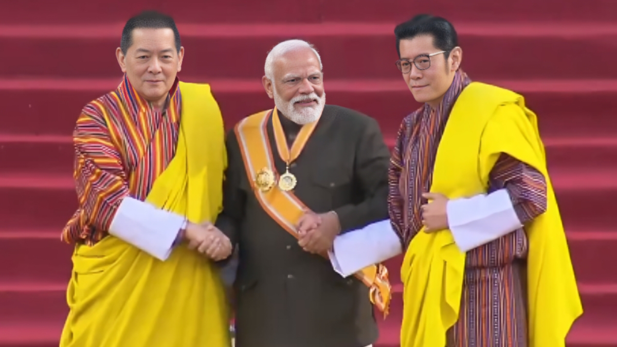 Why PM Modi became the first foreign head of govt to get Bhutan's top civilian award Why PM Modi became the first foreign head of govt to get Bhutan's top civilian award
