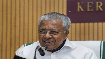 Kerala CM Pinarayi Vijayan asked whether the Sangh Parivar would abandon the slogan ‘Bharat Mata Ki Jai’ as a Muslim coined it. PTI File Photo