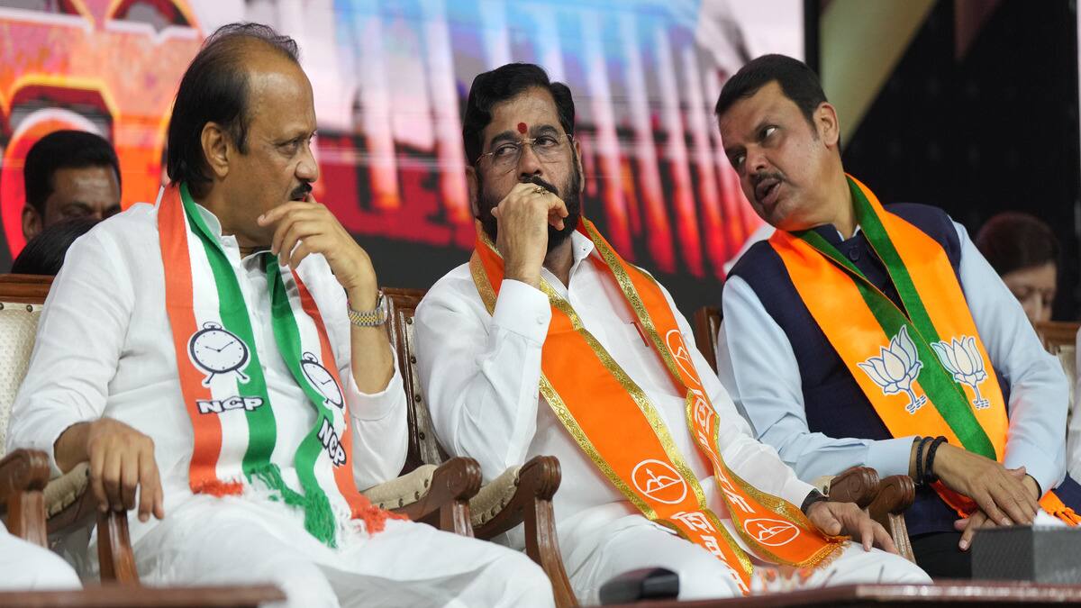 Eknath Shinde, Devendra Fadnavis and Ajit Pawar 