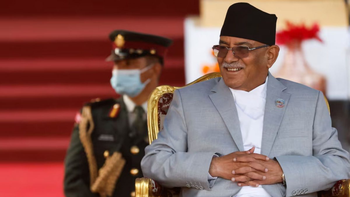 Nepal's newly elected Prime Minister Pushpa Kamal Dahal. FILE/REUTERS. Nepal's newly elected Prime Minister Pushpa Kamal Dahal. FILE/REUTERS.