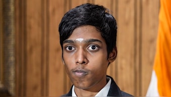 File image of Indian Grandmaster Rameshbabu Praggnanandhaa. PTI