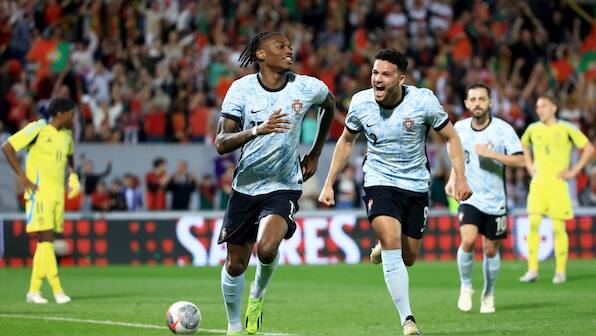 Rampant Portugal thrash Sweden in friendly without Cristiano Ronaldo