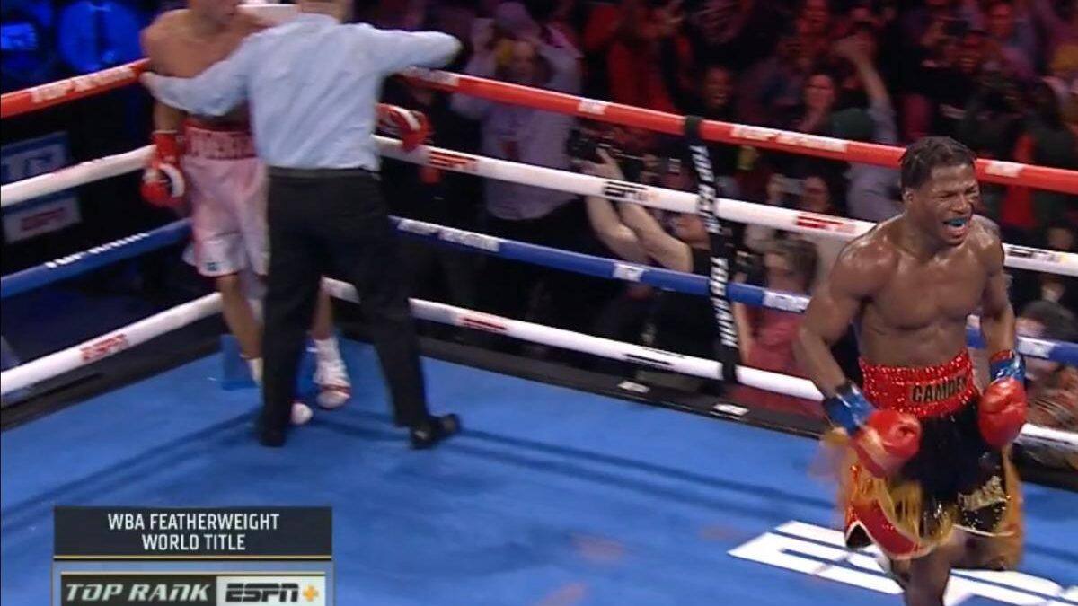 Ray Ford wins WBA featherweight title after securing come-from-behind ...