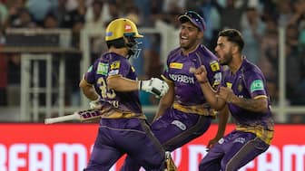 Rinku Singh guiding the Nitish Rana-led side to a miraculous victory over Gujarat Titans was the highlight of Kolkata Knight Riders' campaign in IPL 2023. Sportzpics