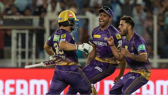 Rinku Singh guiding the Nitish Rana-led side to a miraculous victory over Gujarat Titans was the highlight of Kolkata Knight Riders' campaign in IPL 2023. Sportzpics