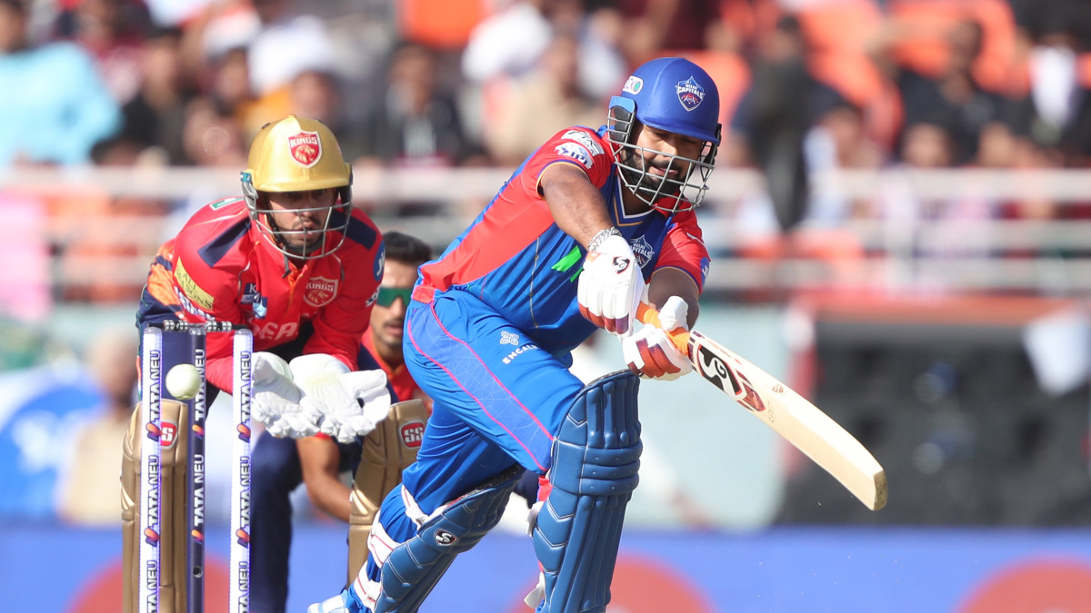 Delhi Capitals captain Rishabh Pant scored 18 in his first competitive match in 15 months. Sportzpics Delhi Capitals captain Rishabh Pant scored 18 in his first competitive match in 15 months. Sportzpics