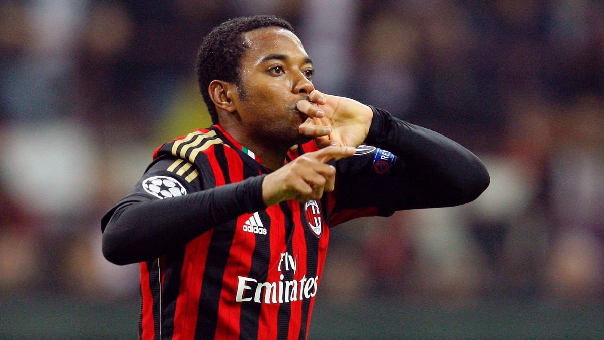 Former AC Milan player Robinho during a Champions League game. Reuters file photo Former AC Milan player Robinho during a Champions League game. Reuters file photo
