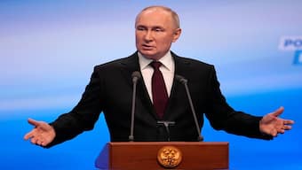 Russian President Vladimir Putin. AP