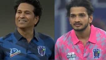 Sachin Tendulkar was himself left amused after getting dismissed by Bigg Boss winner Munawar Faruqui.