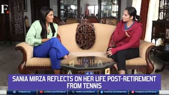 Screengrab of Indian tennis icon Sania Mirza's exclusive interview with Firstpost's Rupha Ramani