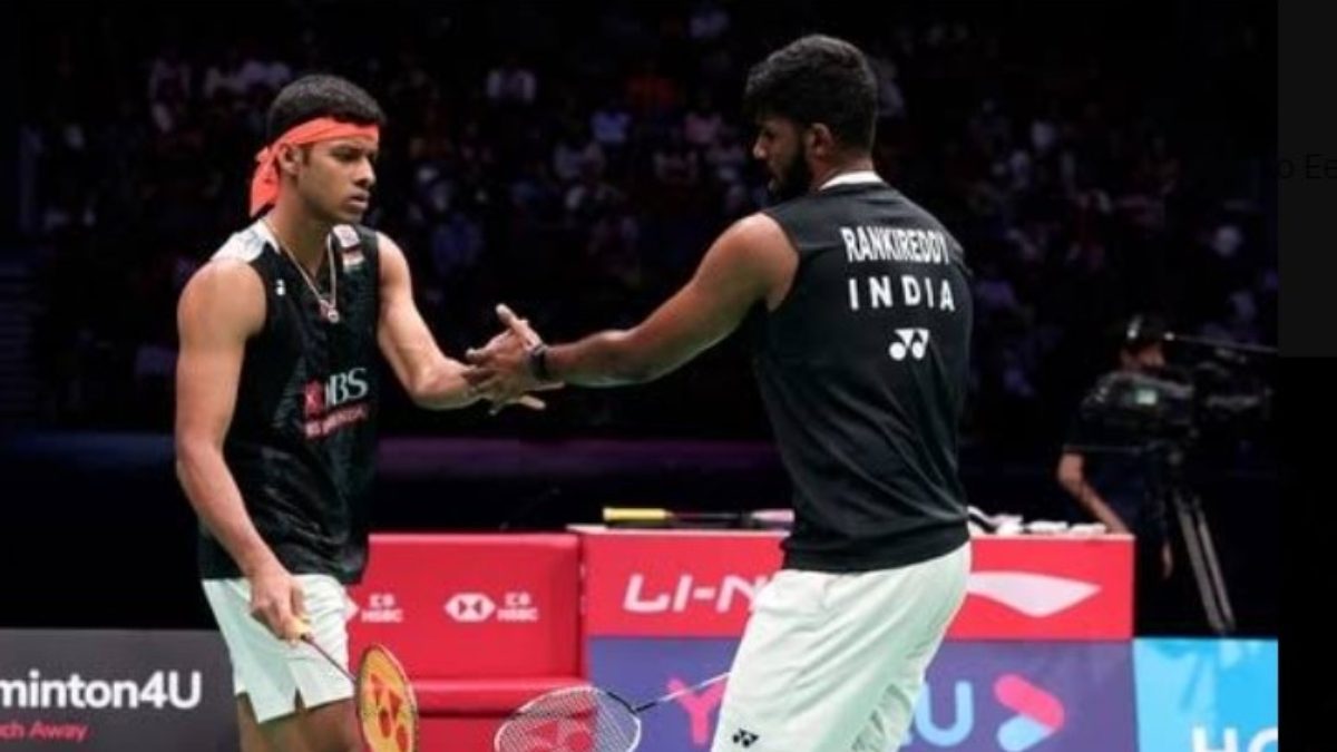 Satwik-Chirag pair will face Malaysia's Man Wei Chong and Kai Wun Tee in the second round. Image: X / @India_AllSports Satwik-Chirag pair will face Malaysia's Man Wei Chong and Kai Wun Tee in the second round. Image: X / @India_AllSports