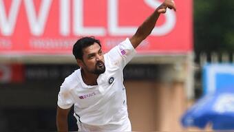 Shahbaz Nadeem played two Test matches for India. AFP File Photo