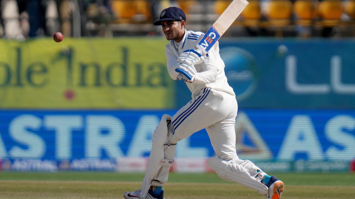 Shubman Gill slammed a century in the fifth Test between India and England in Dharamsala. Image: Sportzpics Shubman Gill slammed a century in the fifth Test between India and England in Dharamsala. Image: Sportzpics