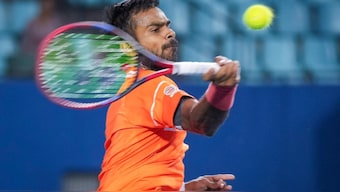 Sumit Nagal defeated American wildcard Stefan Dostanic on his Indian Wells debut. PTI