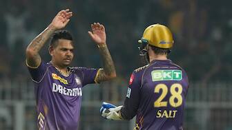 Veteran Kolkata Knight Riders off-spinner Sunil Narine became only the fourth spinner in the history of the sport to complete 500 T20 appearances. AP