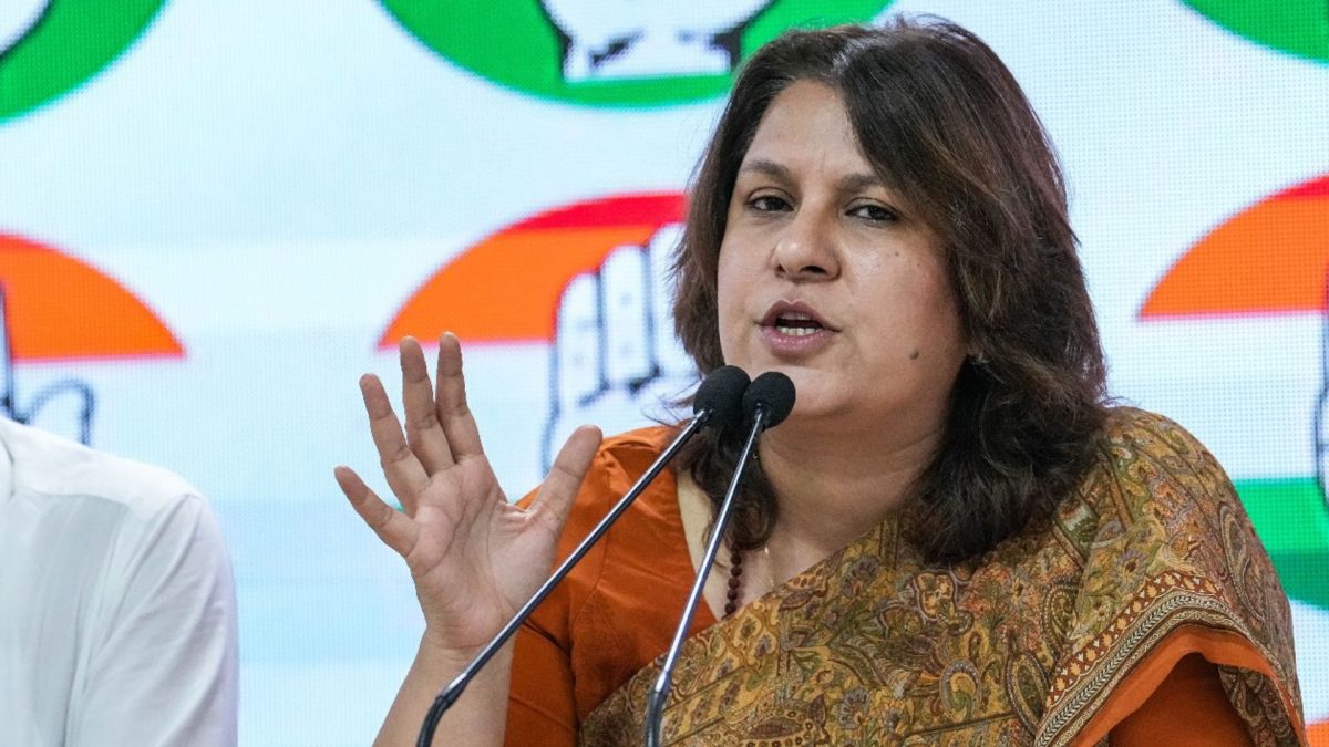 Congress leader Supriya Shrinate. FILE/PTI Congress leader Supriya Shrinate. FILE/PTI