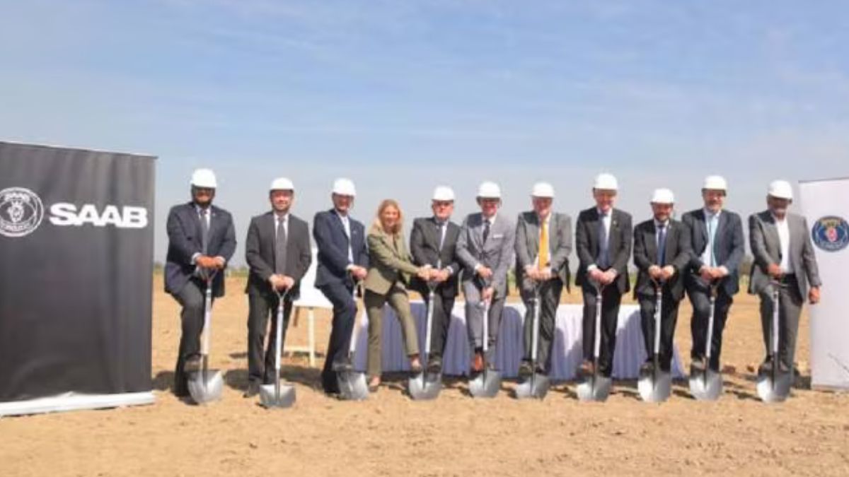 The venture by Sweden's Saab to produce Carl Gustaf M4 rifles at the MET City in Haryana is a major boost for India's defece sector The venture by Sweden's Saab to produce Carl Gustaf M4 rifles at the MET City in Haryana is a major boost for India's defece sector