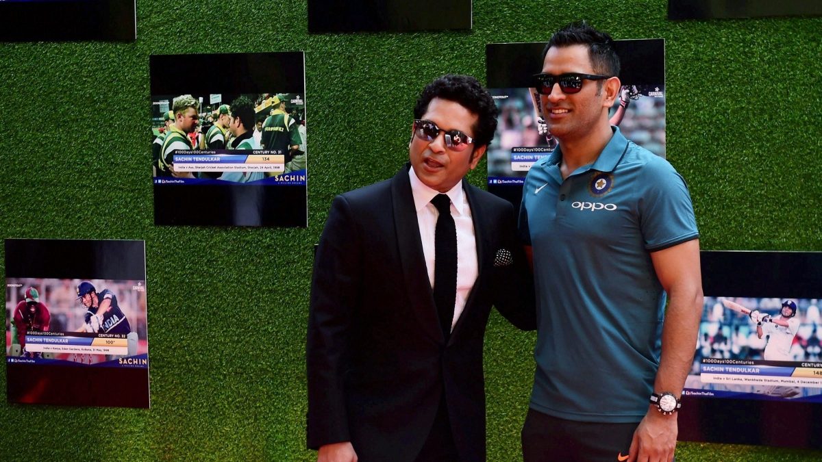 Sachin Tendulkar shares his first impression of MS Dhoni Sachin Tendulkar shares his first impression of MS Dhoni