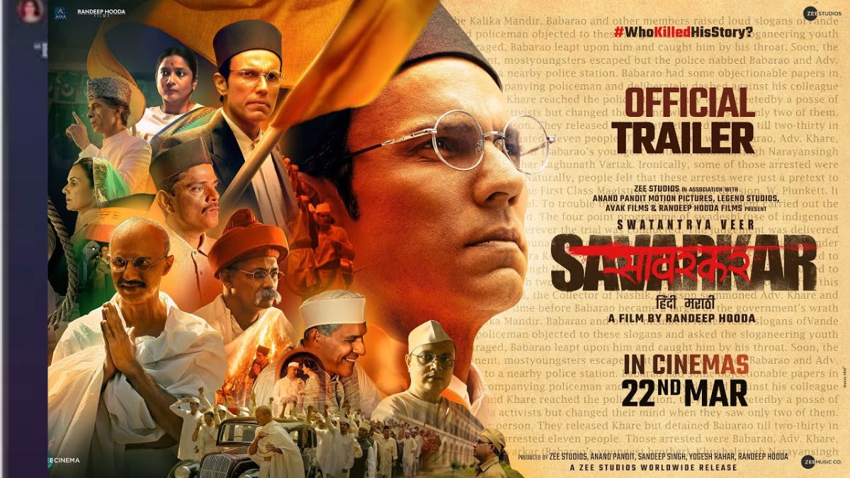 'Swatantrya Veer Savarkar' Trailer: Randeep Hooda shines as the eponymous freedom fighter in his directorial debut 'Swatantrya Veer Savarkar' Trailer: Randeep Hooda shines as the eponymous freedom fighter in his directorial debut