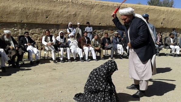 Another massive setback for Afghan women's rights; Taliban says it will publicly flog them to death