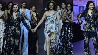 Lakme Fashion Week 2024: Madhuri Dixit nails the boss lady look in Ranna Gill couture
