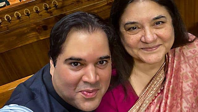maneka gandhi and varun gandhi