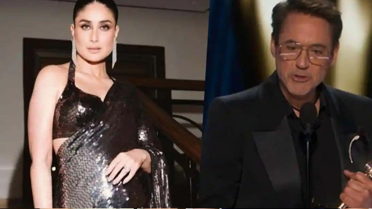 Kareena Kapoor cheers for Robert Downey Jr, calls him 'genius' as he bags first Oscar for 'Oppenheimer'