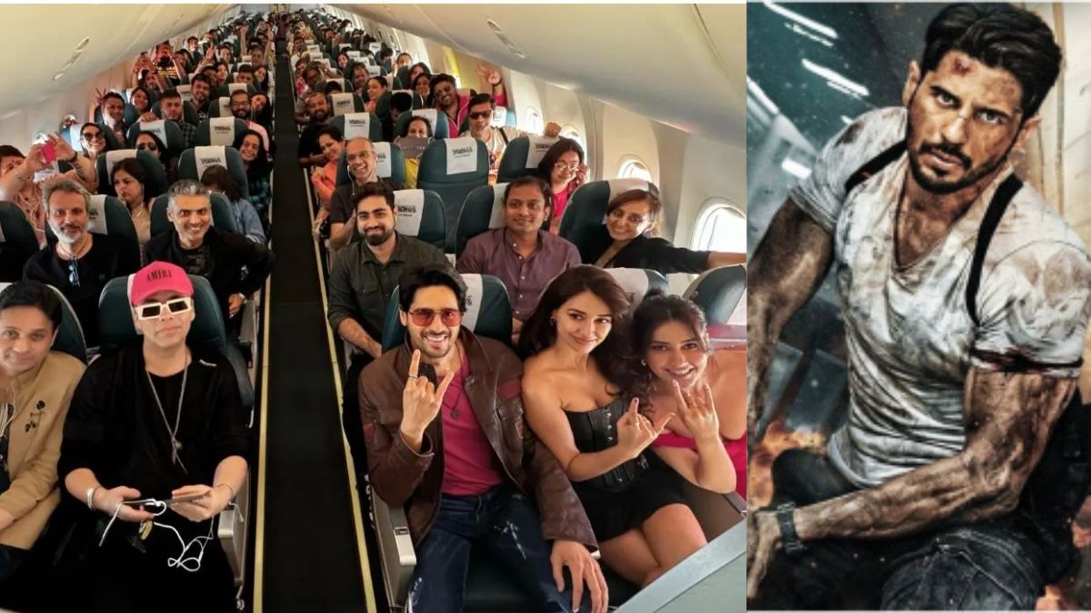 Yodha: How Karan Johar and Sidharth Malhotra created history by unveiling the trailer mid-air at 37,000 feet Yodha: How Karan Johar and Sidharth Malhotra created history by unveiling the trailer mid-air at 37,000 feet