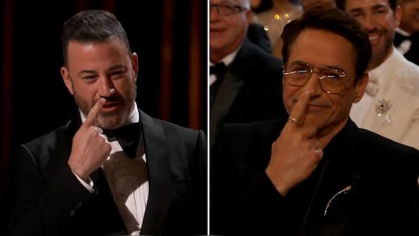 Oscars 2024: Jimmy Kimmel makes 'tasteless' comment on Robert Downey Jr's past drug addiction, actor reacts