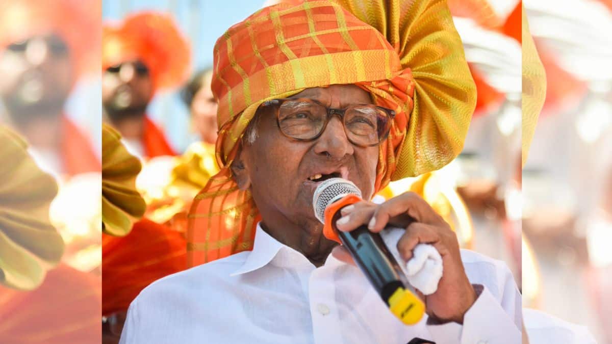 Sharad Pawar urges voters to improve turnout to secure ‘future’ – Firstpost