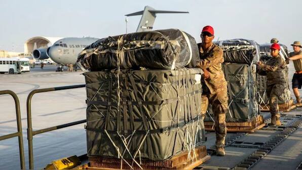 Over 1000 US troops roped in to build President Biden's special port to send aid into Gaza