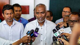 Maldives President Mohamed Muizzu. Reuters file