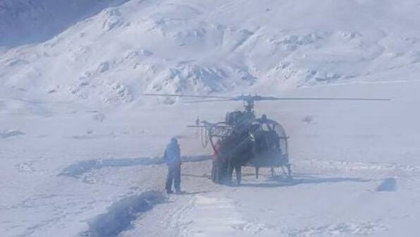 IAF airlifts over 300 people stranded in J&K, Ladakh due to snowfall