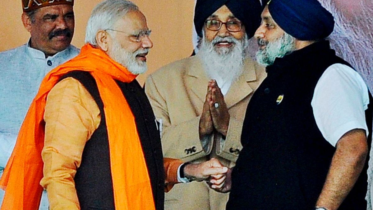Lok Sabha 2024 polls: BJP rules out alliance with SAD, to fight alone in Punjab Lok Sabha 2024 polls: BJP rules out alliance with SAD, to fight alone in Punjab