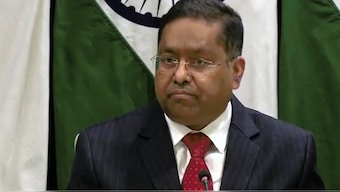 MEA Spokesperson Randhir Jaiswal. PTI File