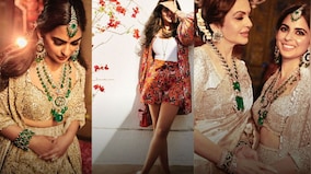 Nita Ambani and Isha Ambani stun in their gorgeous traditional outfits for Anant Ambani-Radhika Merchant's pre-wedding bash