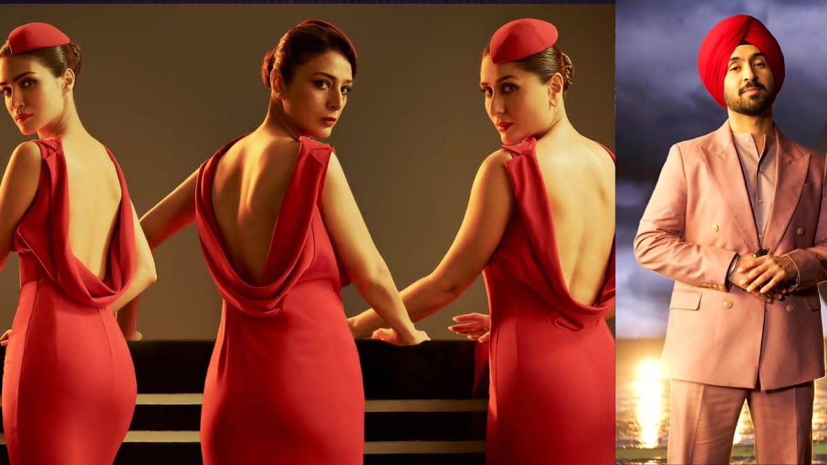 Crew: 'Choli Ke Peeche Kya Hai' from 'Khalnayak' gets a modern twist by Diljit Dosanjh for Tabu, Kareena Kapoor, & Kriti Sanon's film Crew: 'Choli Ke Peeche Kya Hai' from 'Khalnayak' gets a modern twist by Diljit Dosanjh for Tabu, Kareena Kapoor, & Kriti Sanon's film