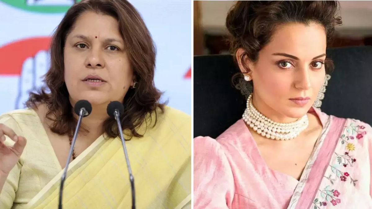 Kangana Ranaut hits back at Congress leader Supriya Shrinate for her derogatory remarks, politician clarifies, 'I can't use…' Kangana Ranaut hits back at Congress leader Supriya Shrinate for her derogatory remarks, politician clarifies, 'I can't use…'