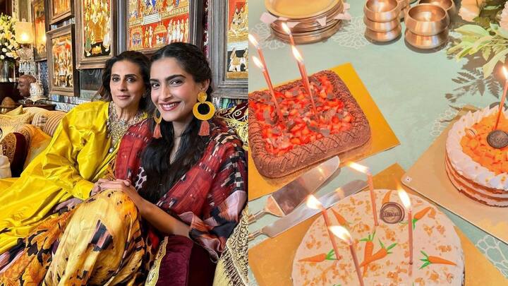 WATCH: How Anil Kapoor's wife Sunita Kapoor's birthday celebration was all about style and sumptuous dishes