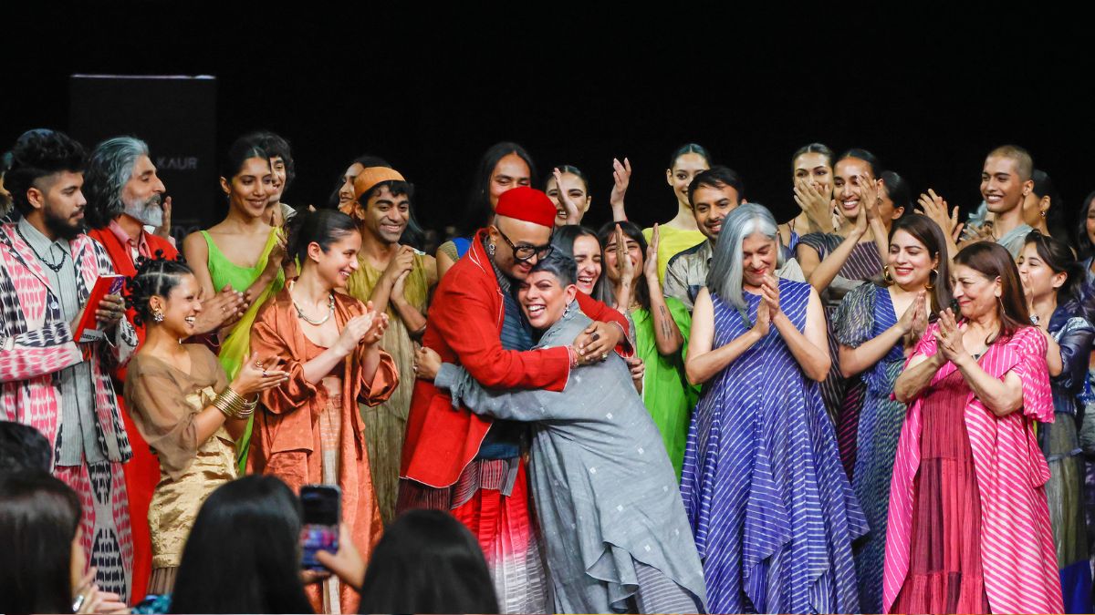 Lakme Fashion Week 2024: Urvashi Kaur celebrates 15 years of creative revolution with 'voices of collective impact' during sustainable fashion day Lakme Fashion Week 2024: Urvashi Kaur celebrates 15 years of creative revolution with 'voices of collective impact' during sustainable fashion day