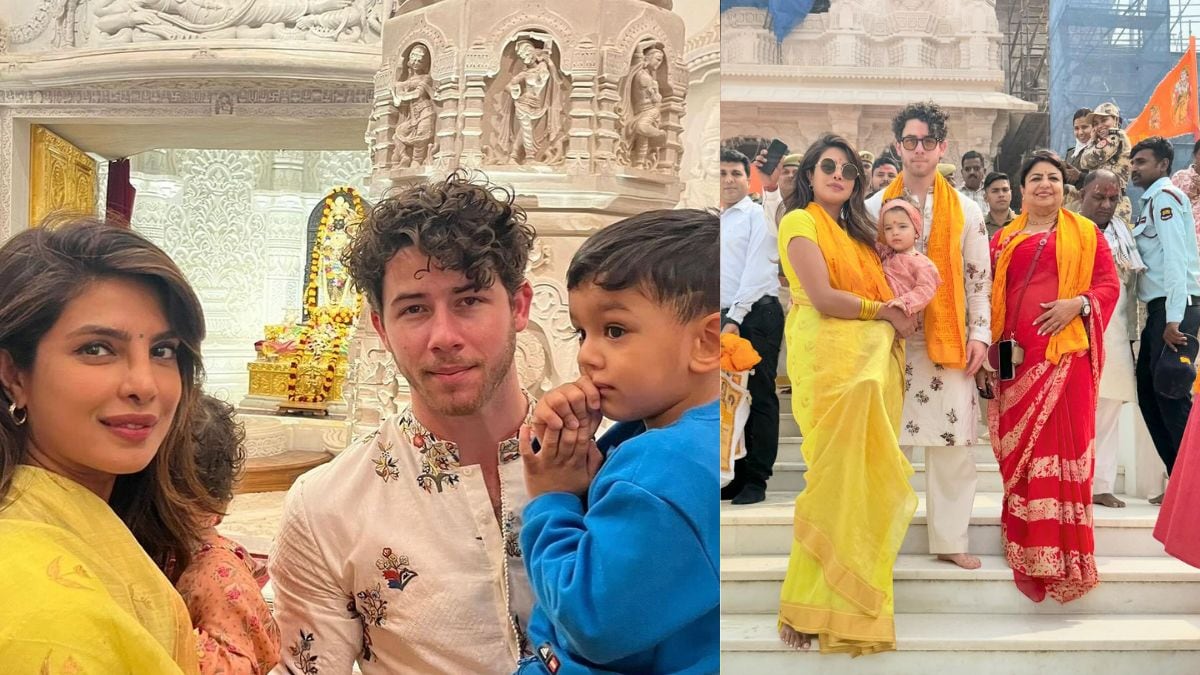 Netizens say 'VVIP culture in Indian temples should be stopped' as Priyanka Chopra-Nick Jonas visit Ram Mandir; here's why – Firstpost