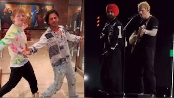 Who is Ed Sheeran, who was invited by Shah Rukh Khan at Mannat and performed with Diljit Dosanjh recently?