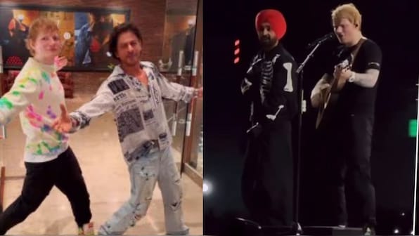 Who is Ed Sheeran, who was invited by Shah Rukh Khan at Mannat and performed with Diljit Dosanjh recently?
