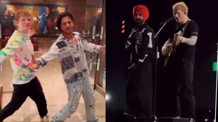 Who is Ed Sheeran, who was invited by Shah Rukh Khan at Mannat and performed with Diljit Dosanjh recently?
